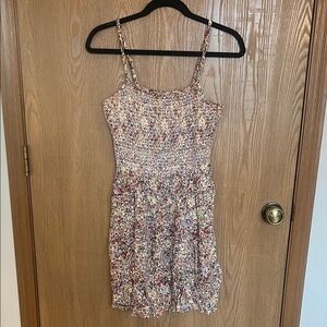 Angie Multicolor Floral Mini Dress